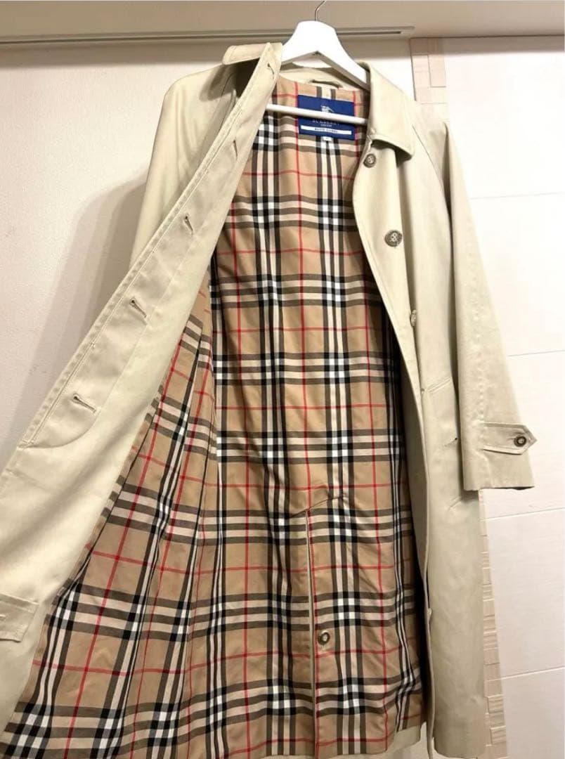 【値下げしました】BURBERRY トレンチコート L ブルーレーベル
