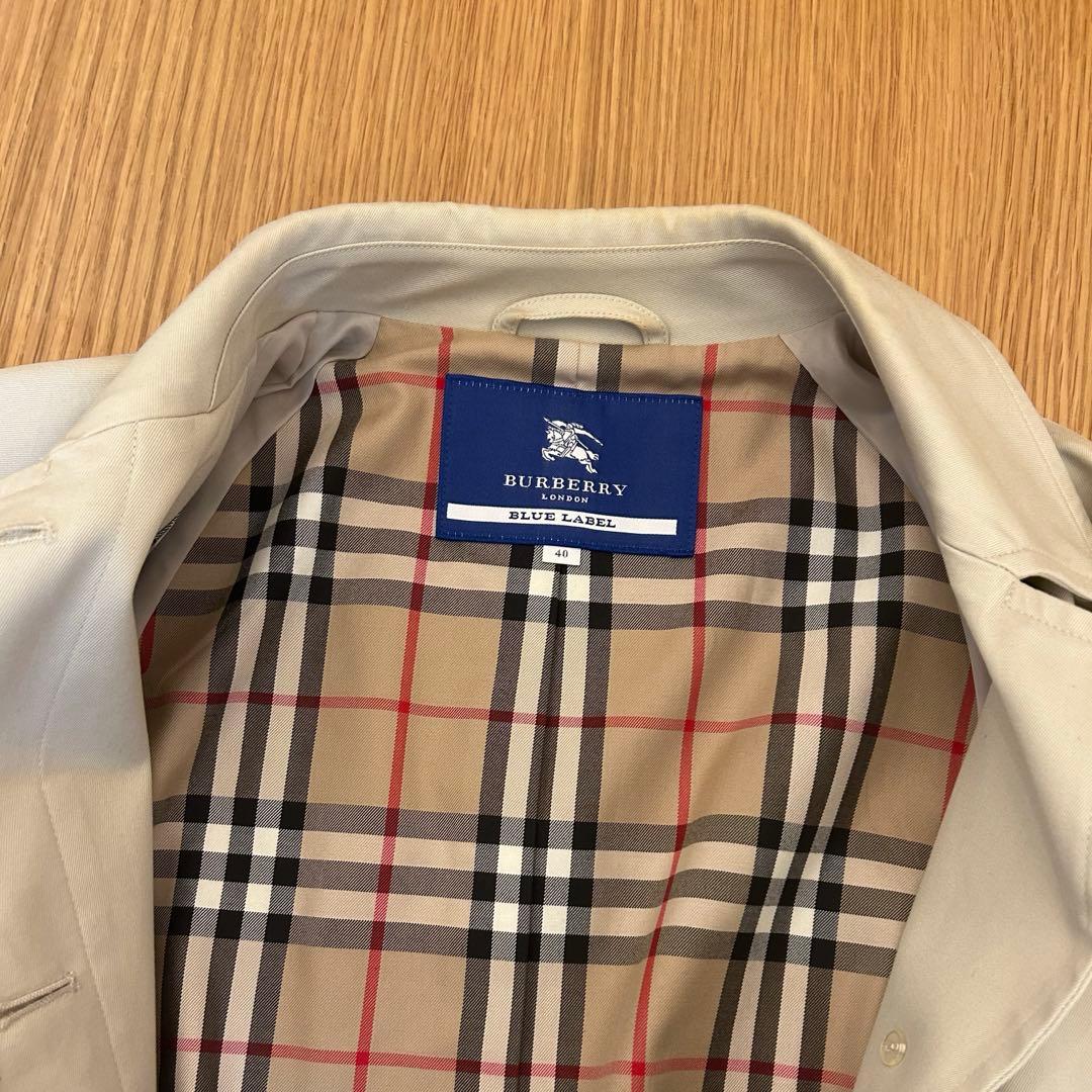 【値下げしました】BURBERRY トレンチコート L ブルーレーベル