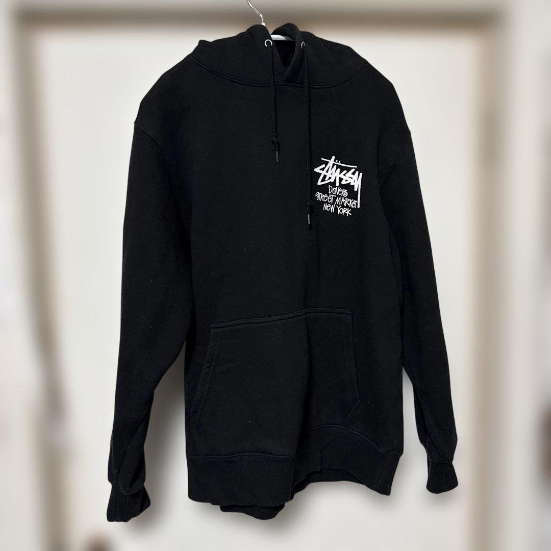 ストゥーシー パーカー 黒 Mサイズ