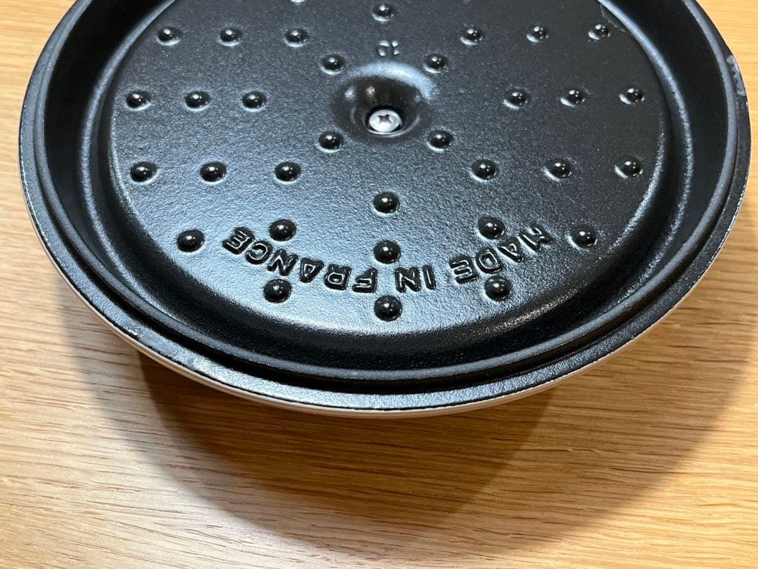 STAUB ピコ ココット ラウンド リネン 22cm