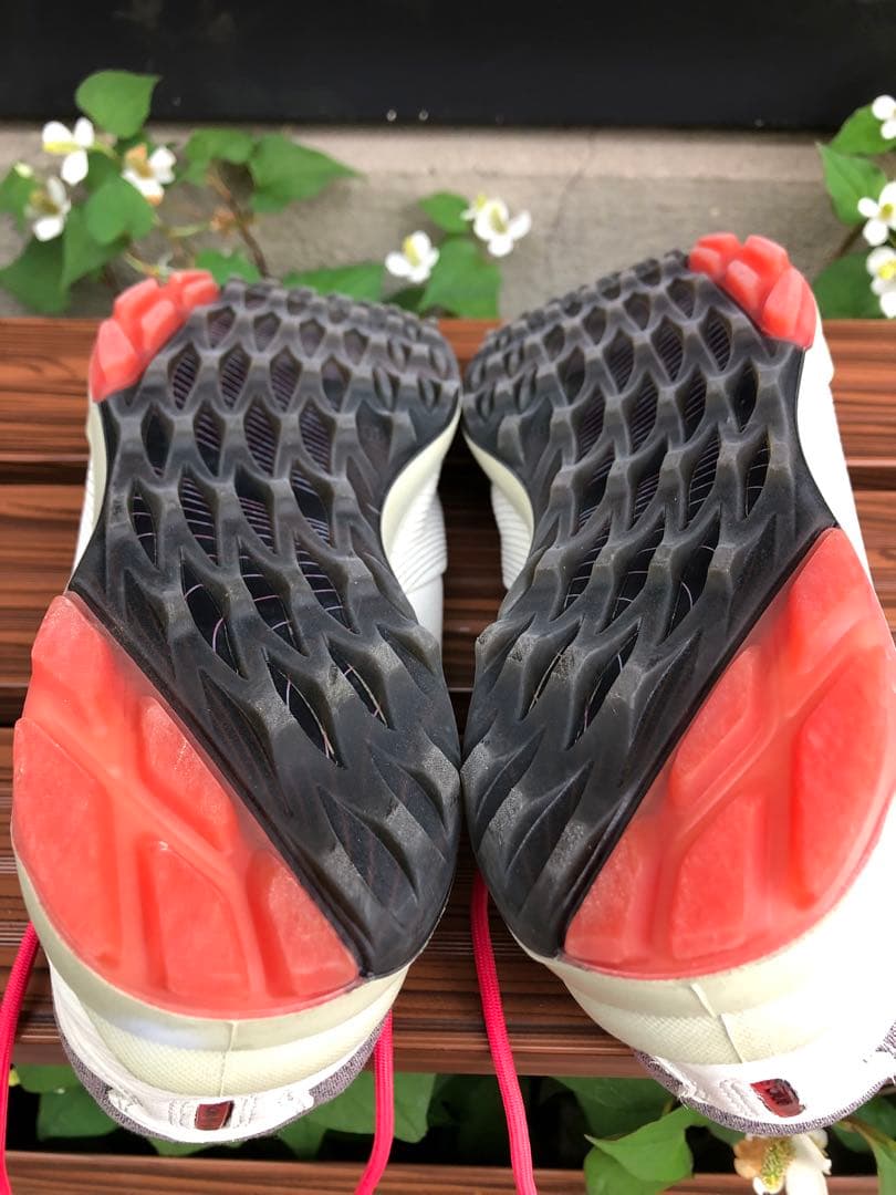 347番 美品ecco biom ゴルフシューズ38 24.0cmスパイクレス