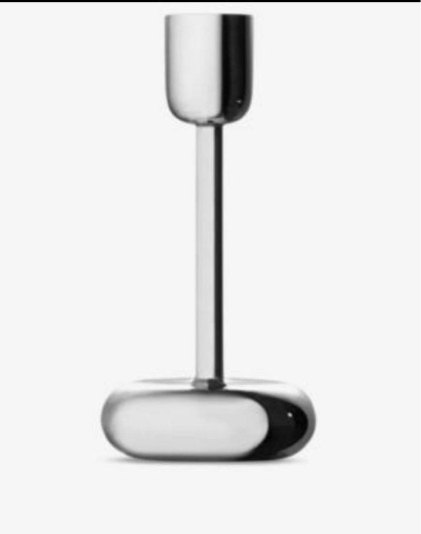 ⭐️ ナップラ スチール キャンドル ホルダー 18.3cm