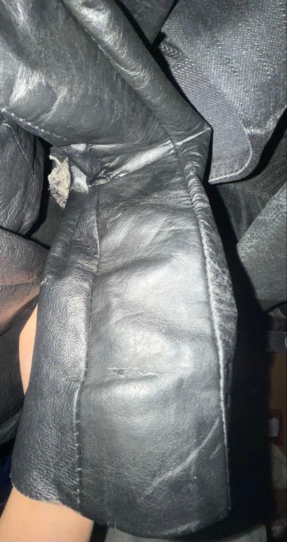 ジャケット・アウター 00s ekam leather jacket japanese label