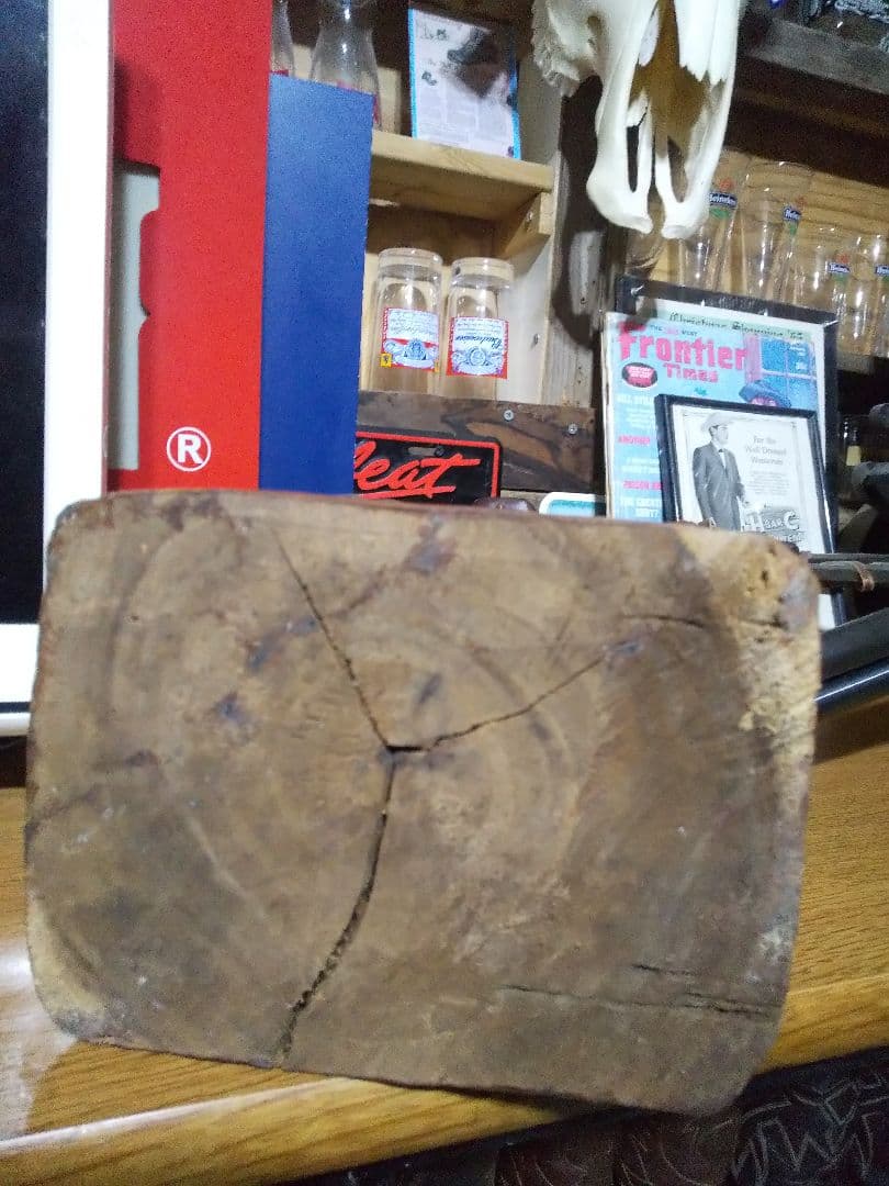 アンティーク 木彫りハンドメイドウッドカービング カウボーイ インテリア