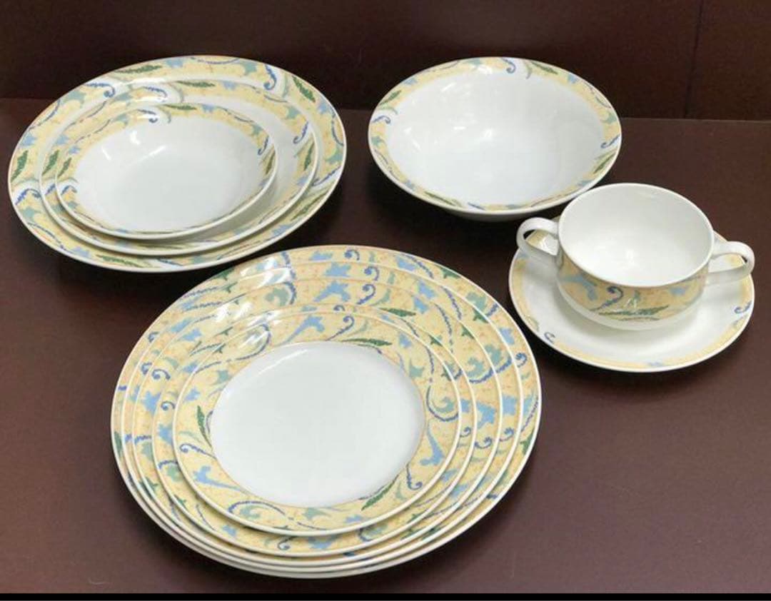 ノリタケ ９４５４プレート・深皿・カップ１１点セット