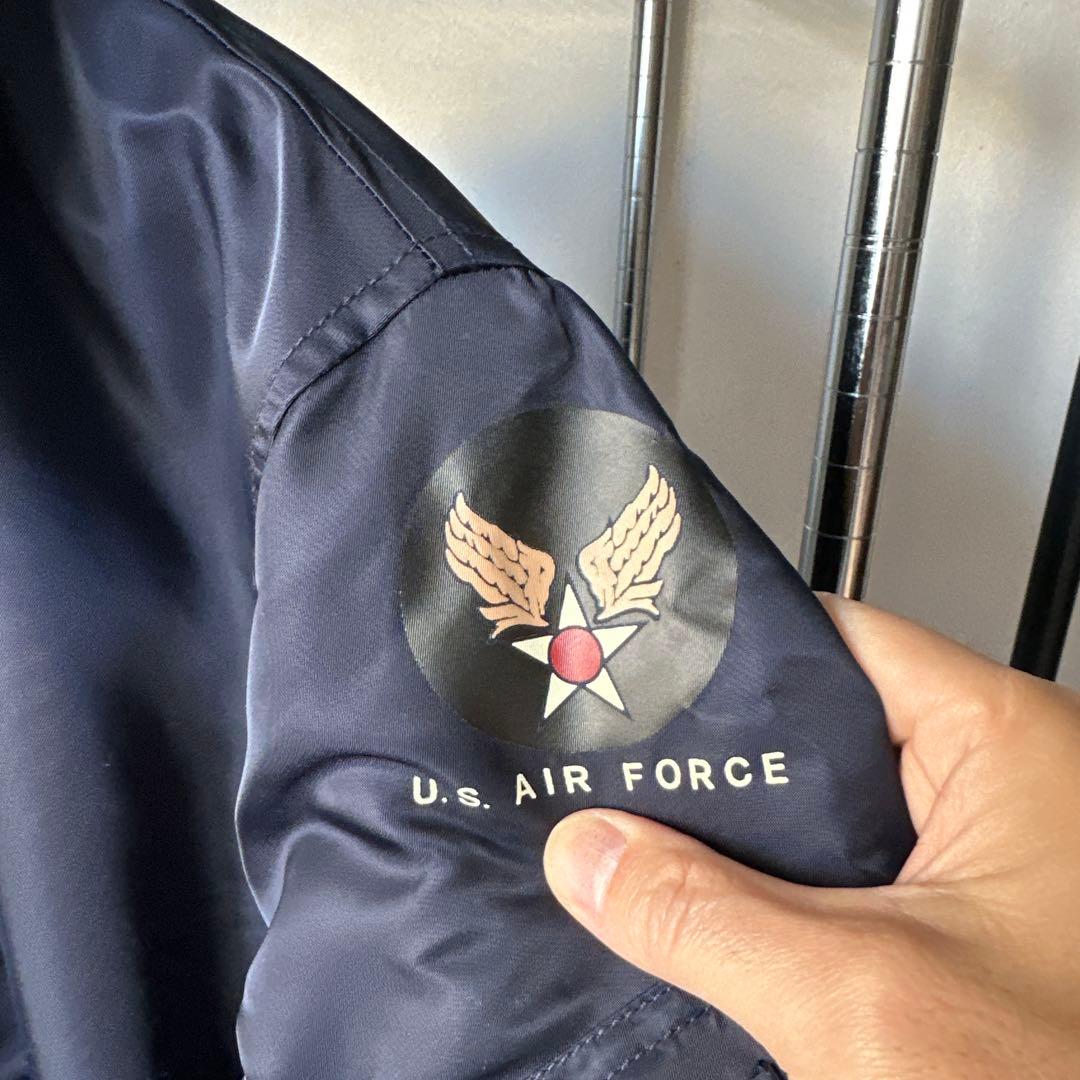 サイズ42「XL」ファー付きフライトジャケットB15C REALSIMONS