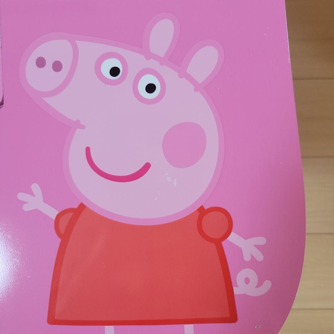 【首都圏限定納品】peppa pig ペッパピッグ テーブル＆チェアセット