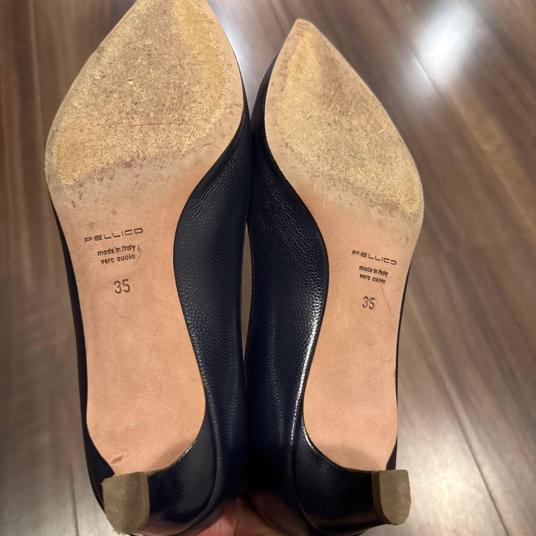 ペリーコ ネイビー　パンプス