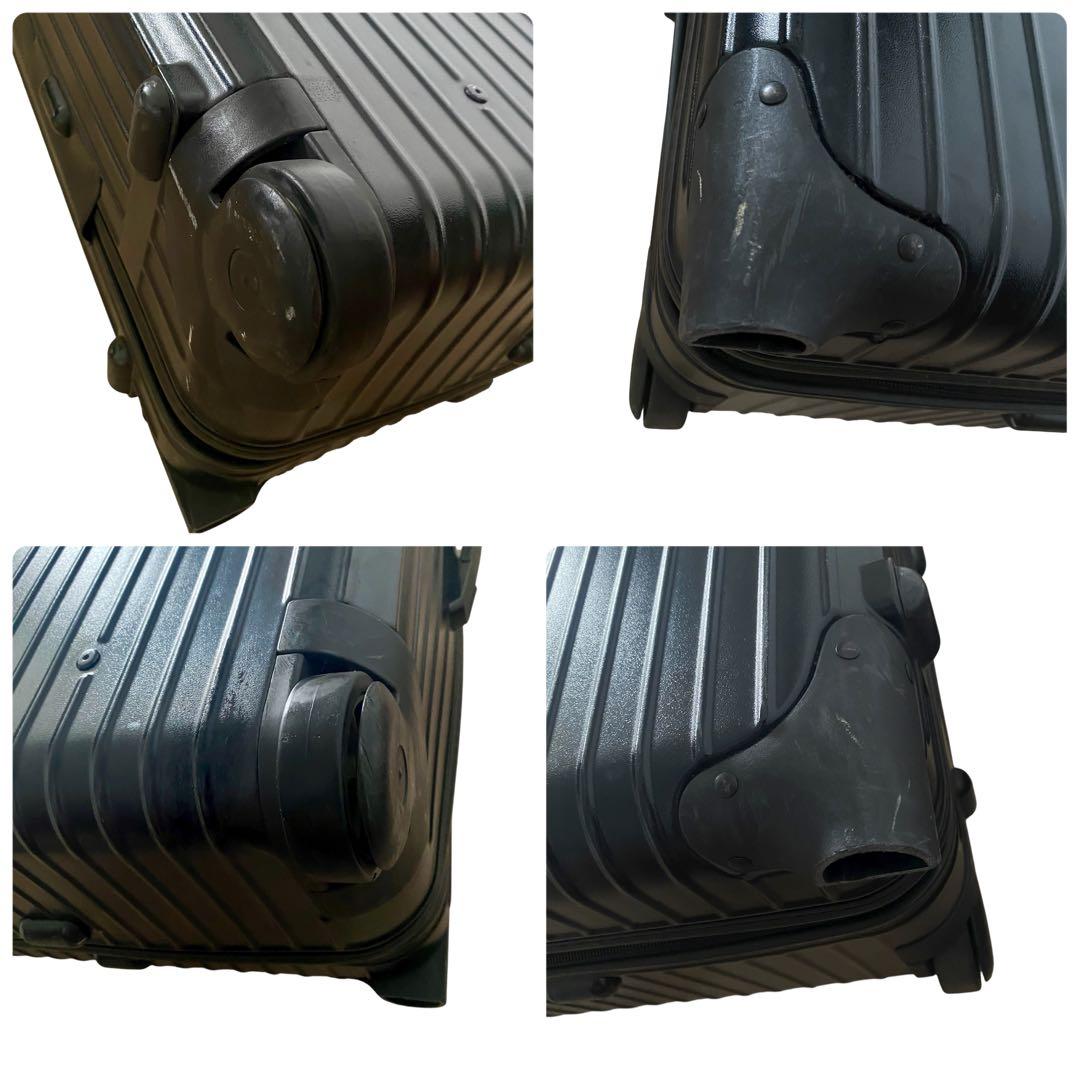 正規店購入RIMOWAリモワ サルサ スーツケース 2輪 マットブラック 63L