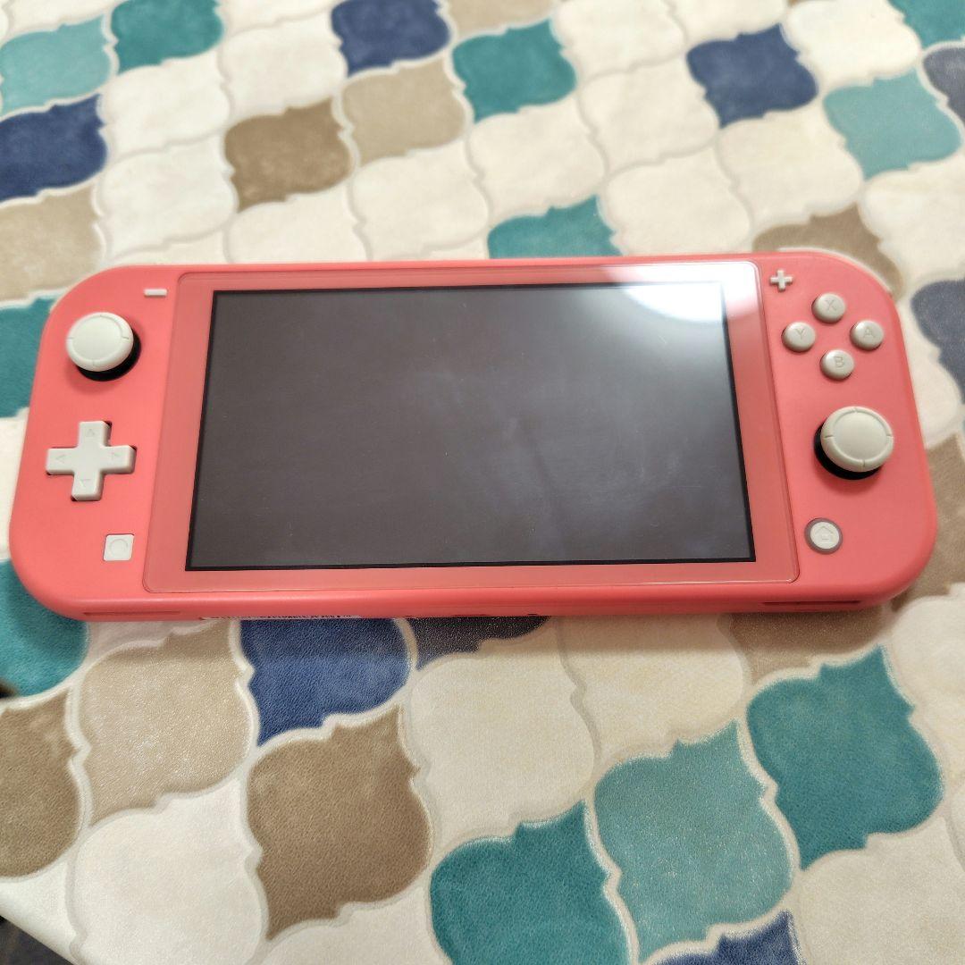 【動作確認済】Nintendo Switch Lite コーラルピンク 本体のみ