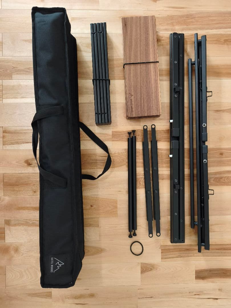 ラーテルワークス　ウッドパネルテーブル　WOOD PANEL TABLE　おまけ