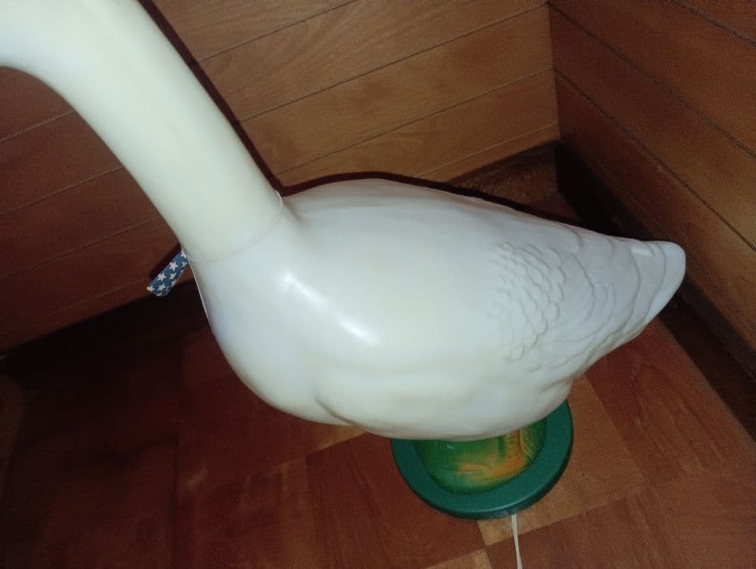 アヒルランプ　ディスプレイランプ 　店舗什器　グースランプ　フロアスタンド