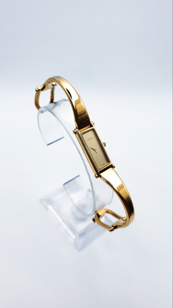 良品 【稼働品】グッチ GUCCI ゴールド 1500