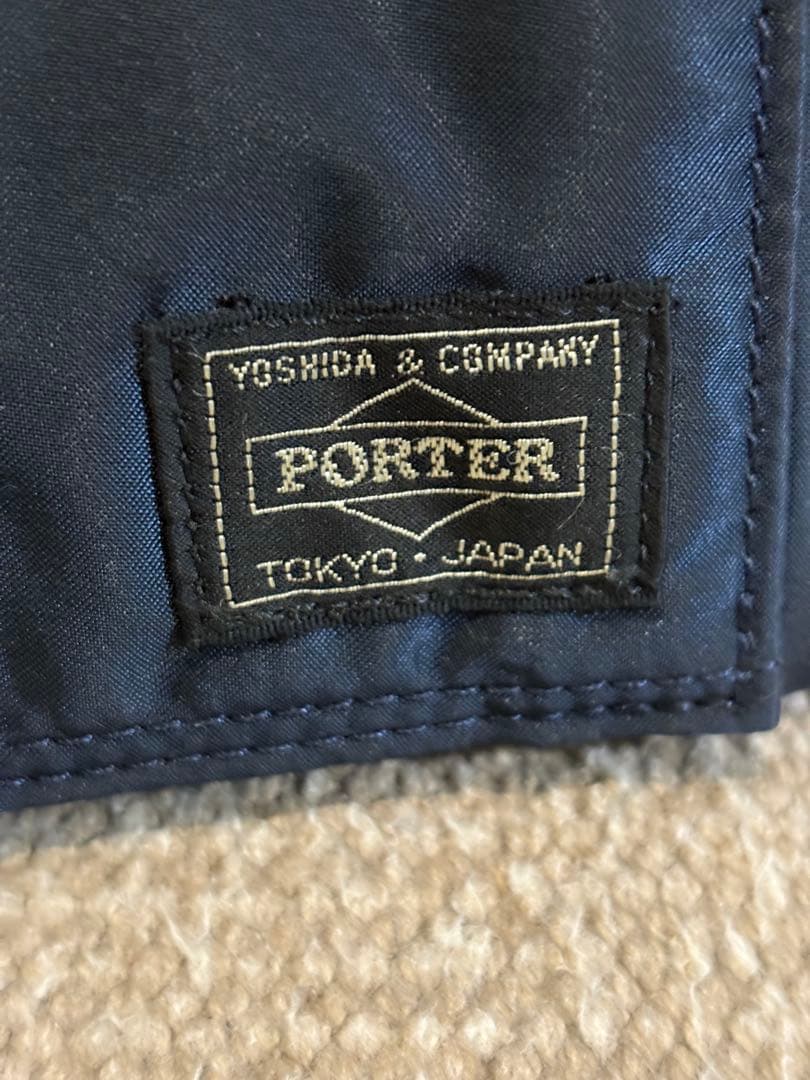 ポーター　PORTER タンカーウォレット（アイアンブルー）