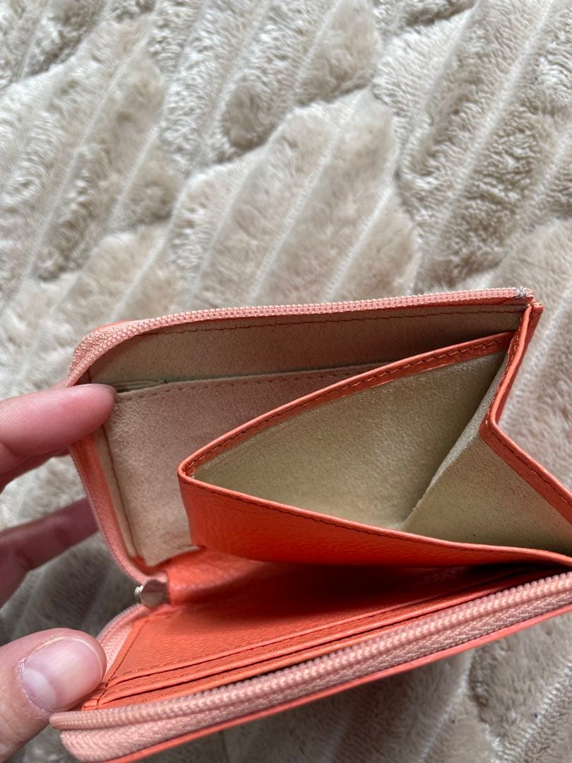 ATAO ミリモ クラリティ ヘルシーオレンジ 折り財布