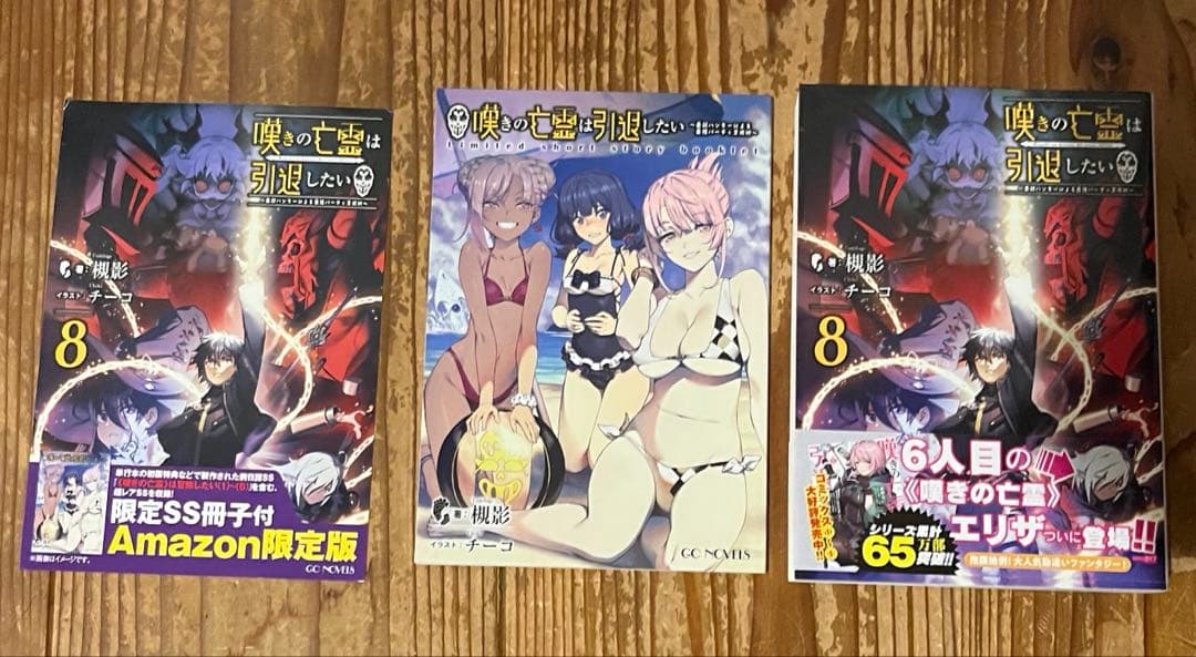 嘆きの亡霊は引退したい 小説 1〜13巻 全巻セット Amazon限定版小冊子付