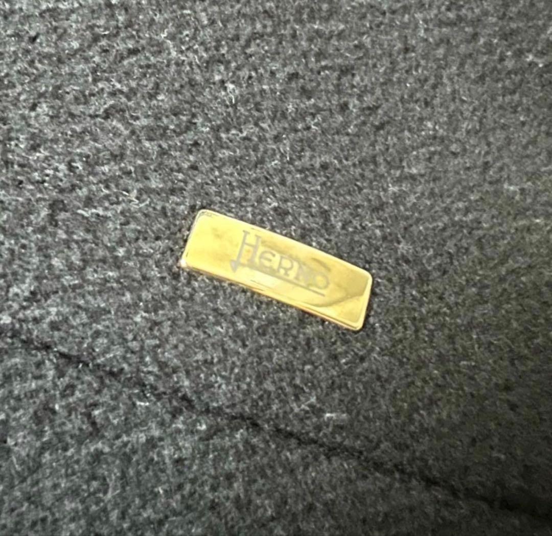 最終値下げ‼️ヘルノ HERNO 異素材切替 スタンドカラー ダウンコート