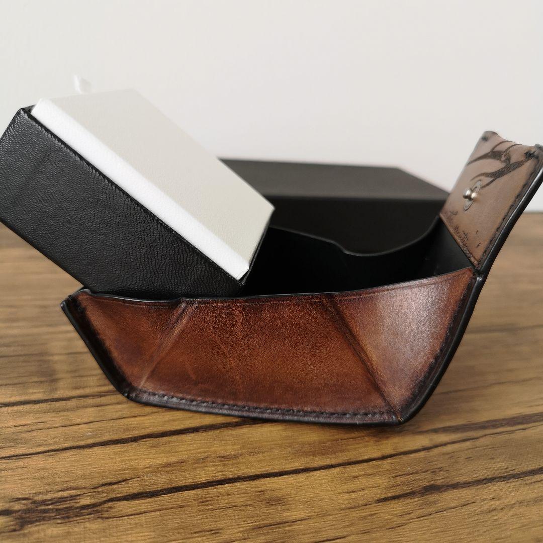 美品 Berluti ベルルッティ カリグラフィ ケース 財布