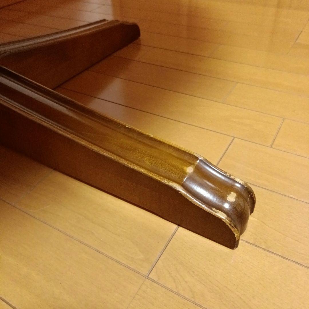 カリモク　コロニアル　ダイニングテーブル　ラウンド　円卓　レトロ　ヴィンテージ