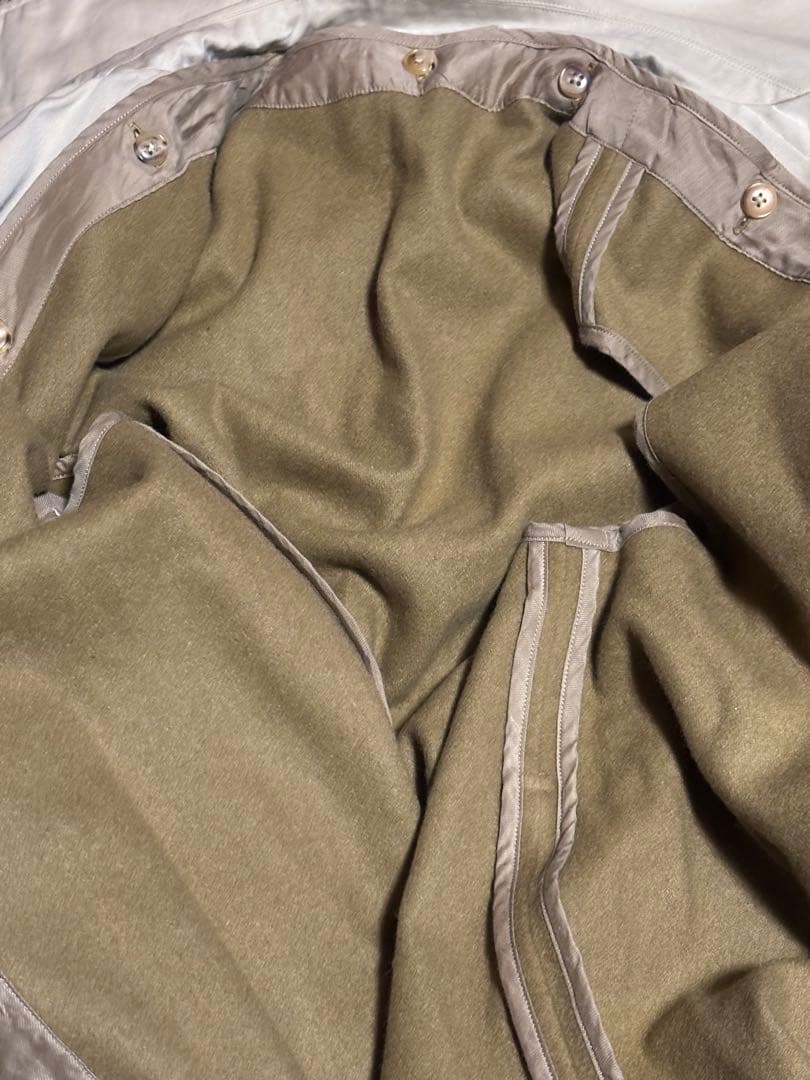 COMOLI コモリ 2019AW コットンギャバ タイロッケンコート 2