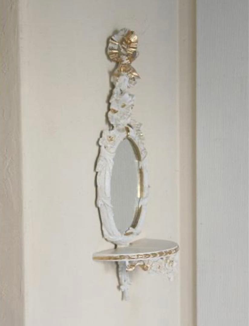 イタリア製 鏡 ミラー コンソール付