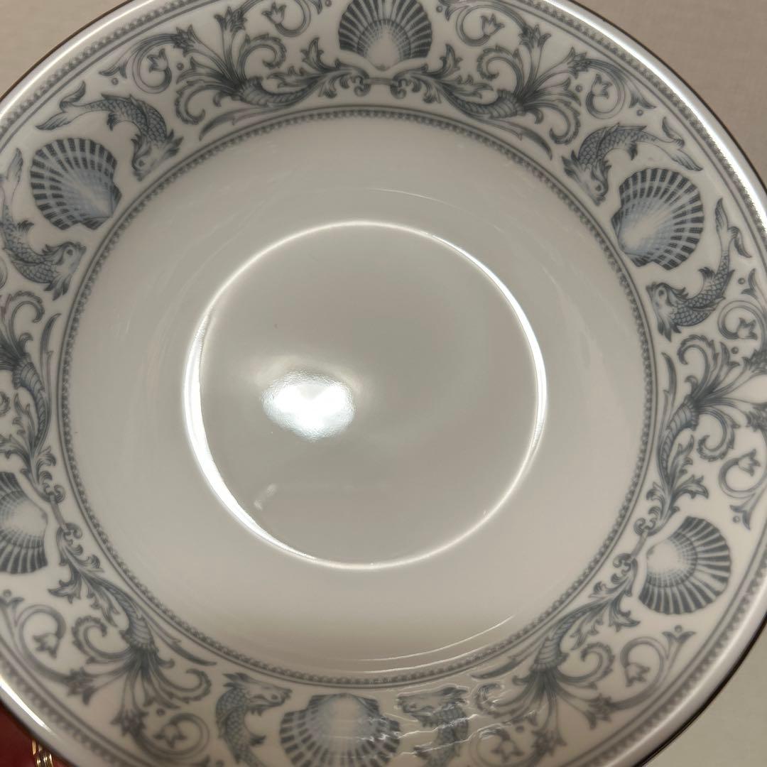 ウェッジウッド　ドルフィン　ホワイト　サラダボウル　デザートプレート