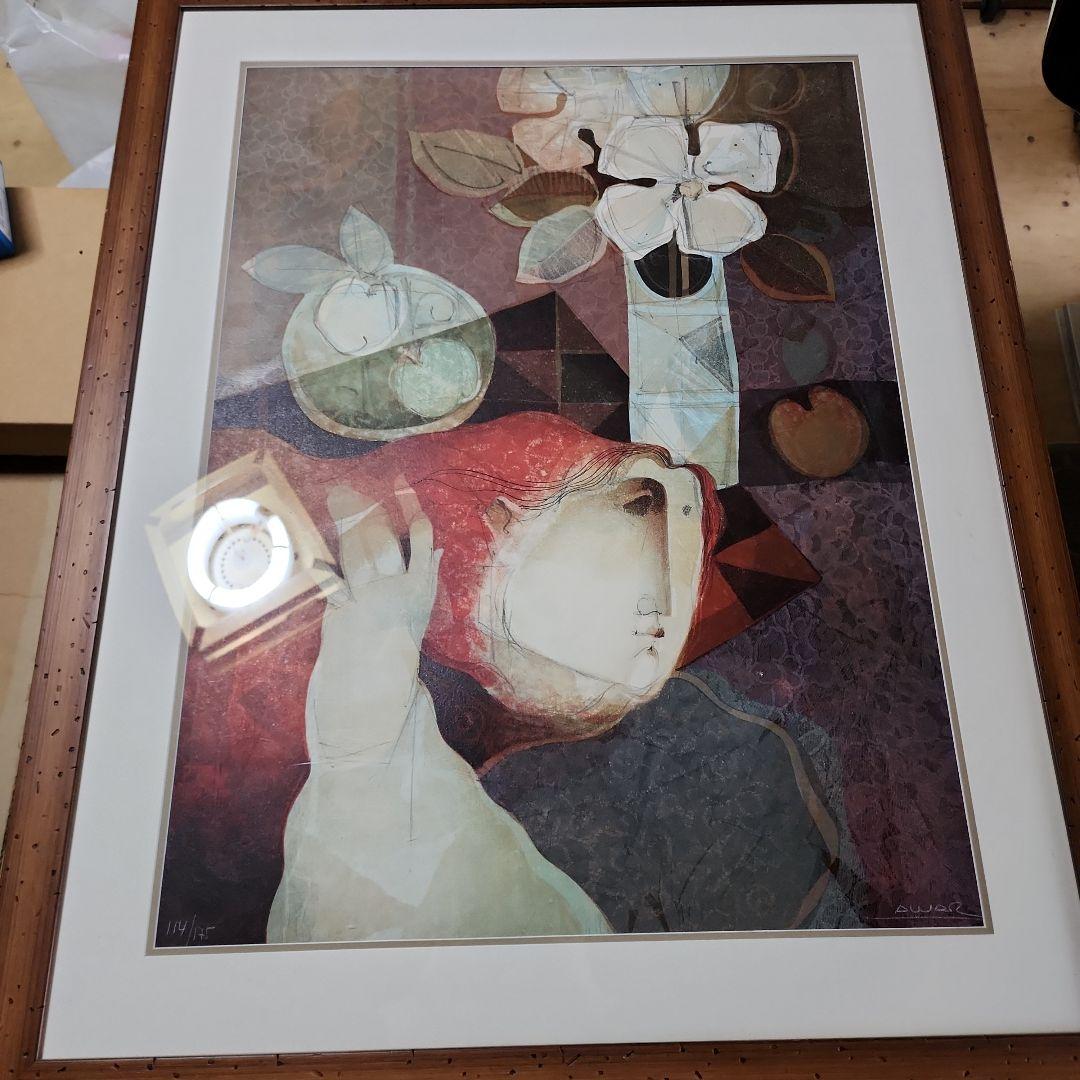 アルヴァ・スノル作　白い花