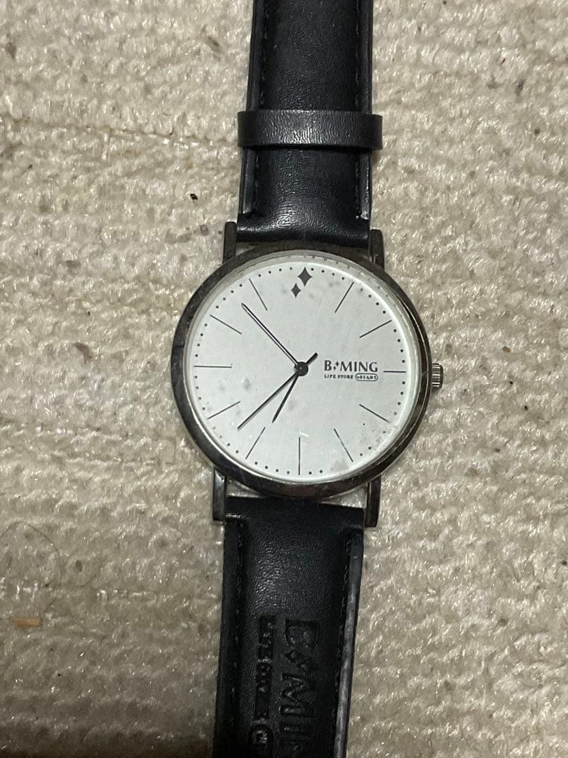 革ベルトばかりの腕時計　6個。タグホイヤー他、SEIKO等。【中古品　電池式】。