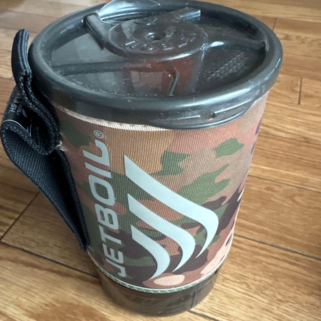 JETBOIL フラッシュ　カモ　アウトドア　バーナー