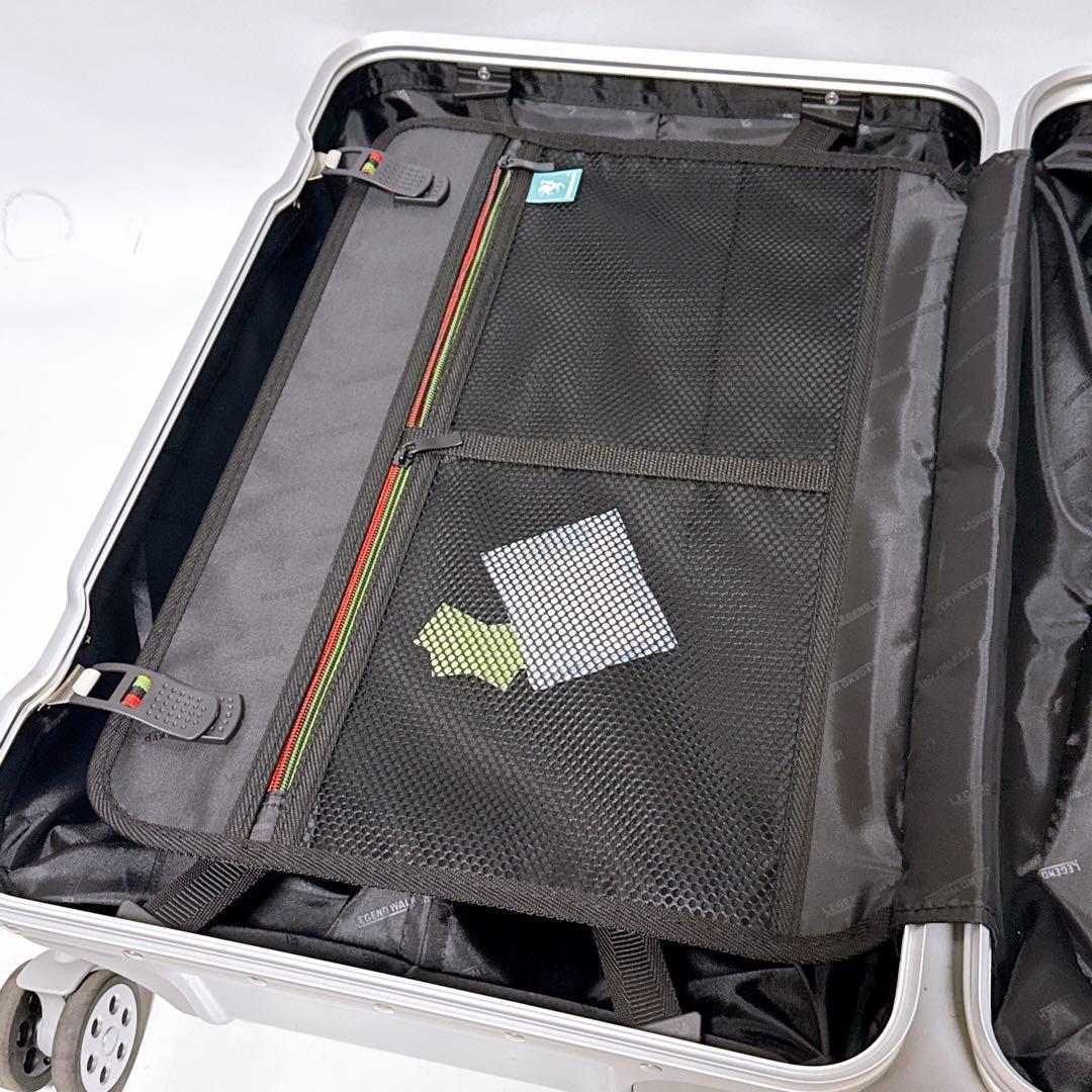 【美品】LEGEND WALKER キャリーバッグ GRACE マットシルバー