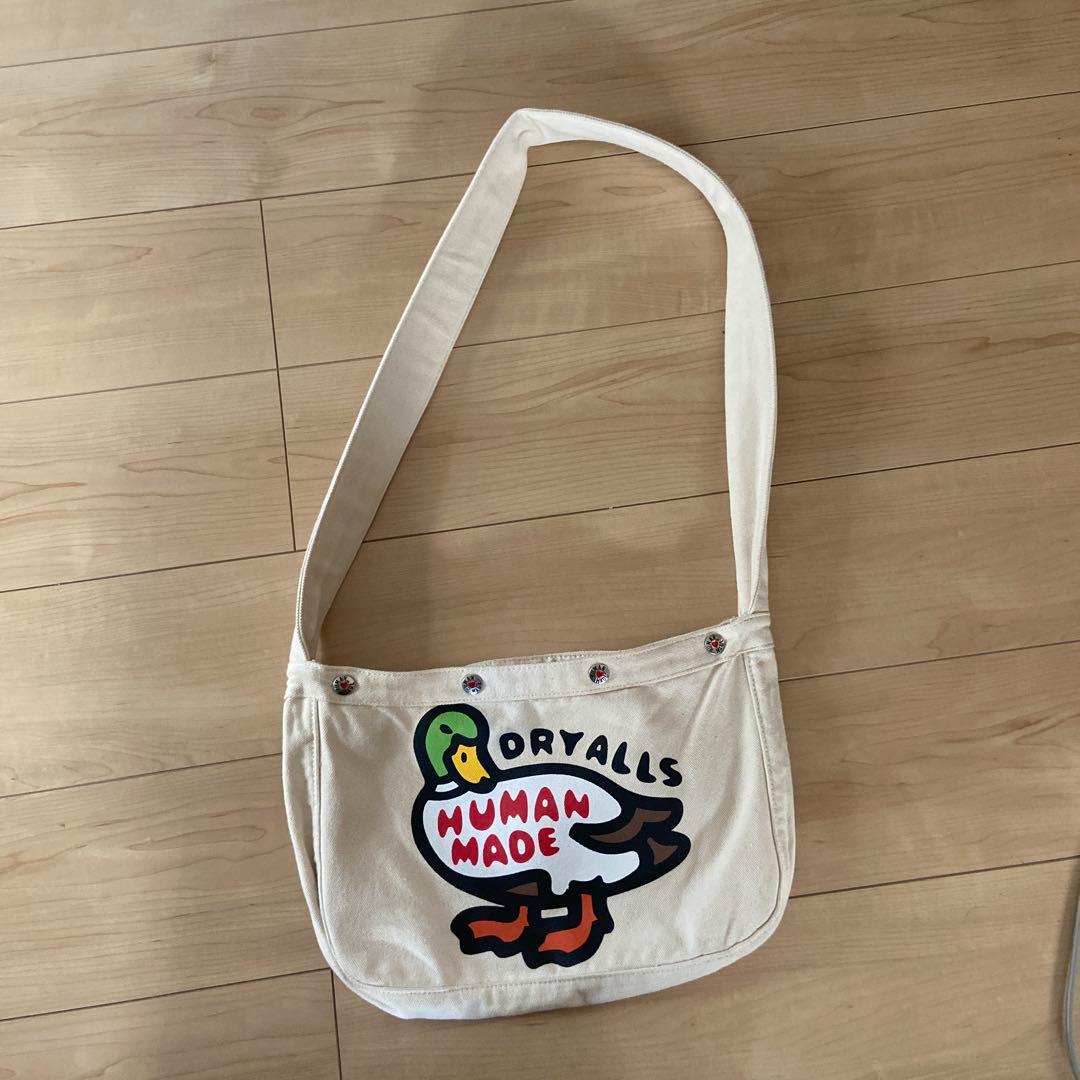 HUMAN MADE ダックプリント メッセンジャーバッグ