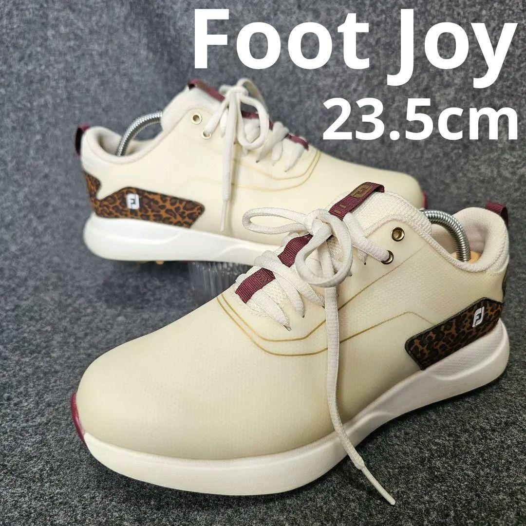 極美品【フットジョイ】パフォーマ スパイクレス ゴルフシューズ 23.5cm