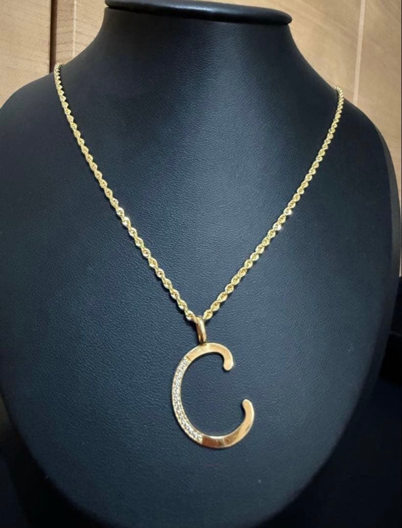 K18 ロープチェーン2.5g 50cm