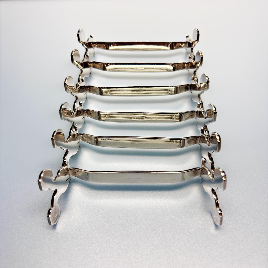 クリストフル ヴァンドーム アルカンシア ナイフレスト 6本セット 箸置き 仏製