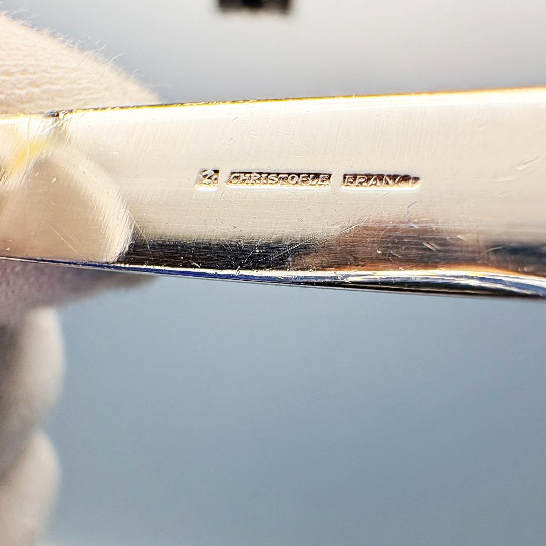 クリストフル ヴァンドーム アルカンシア ナイフレスト 6本セット 箸置き 仏製