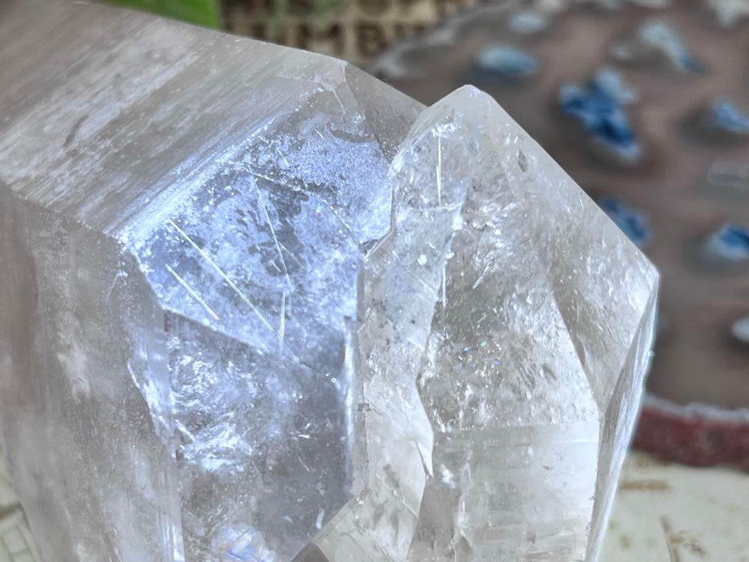 シルバールチル内包✨　レインボー　ブラジル・ミナスジェライス州 水晶　クリスタル