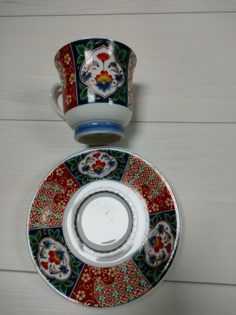 【新品】有田焼　林斎窯　デミタス碗皿　古伊万里　カップアンドソーサー