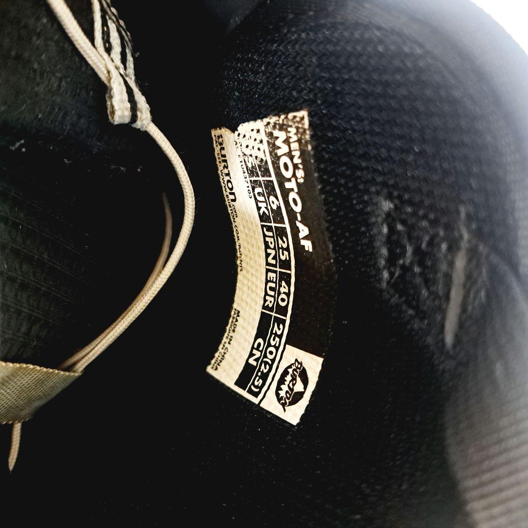 大人気 使用数回のみ 美品 25cm BURTON MOTO-AF