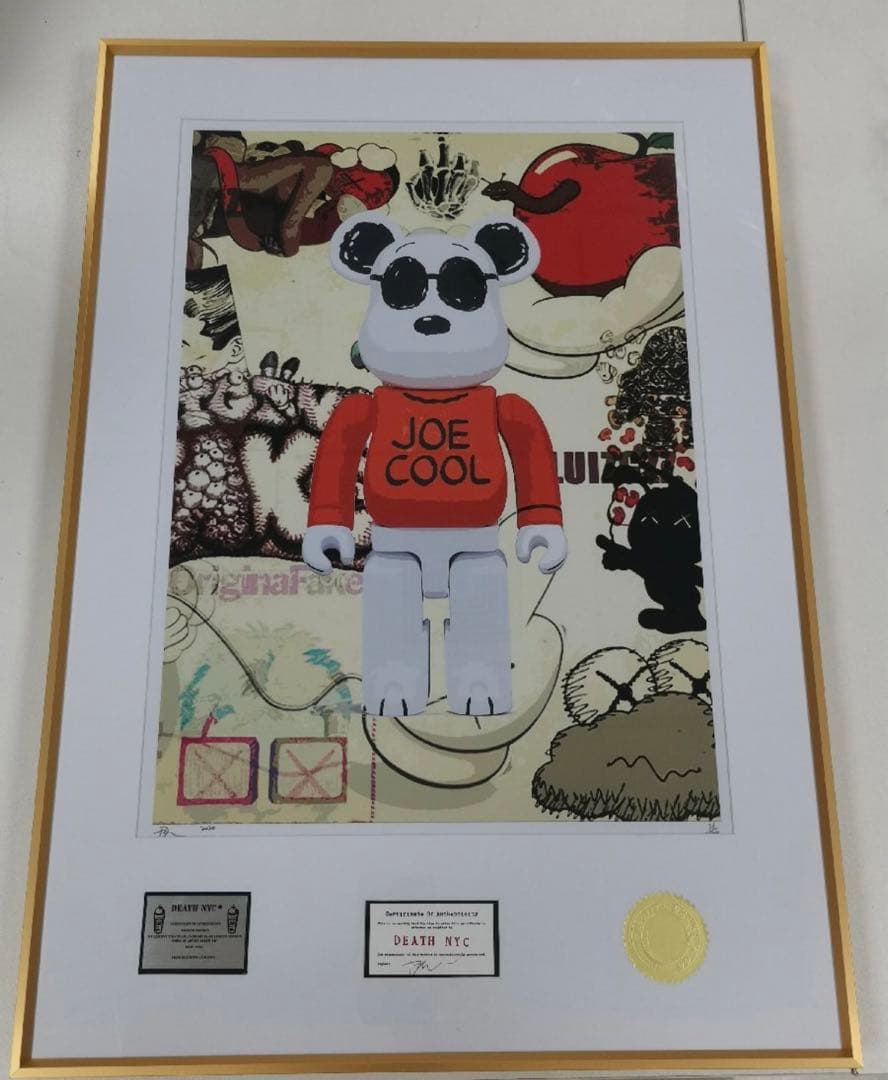 ベアブリック　スヌーピー　Death NYC