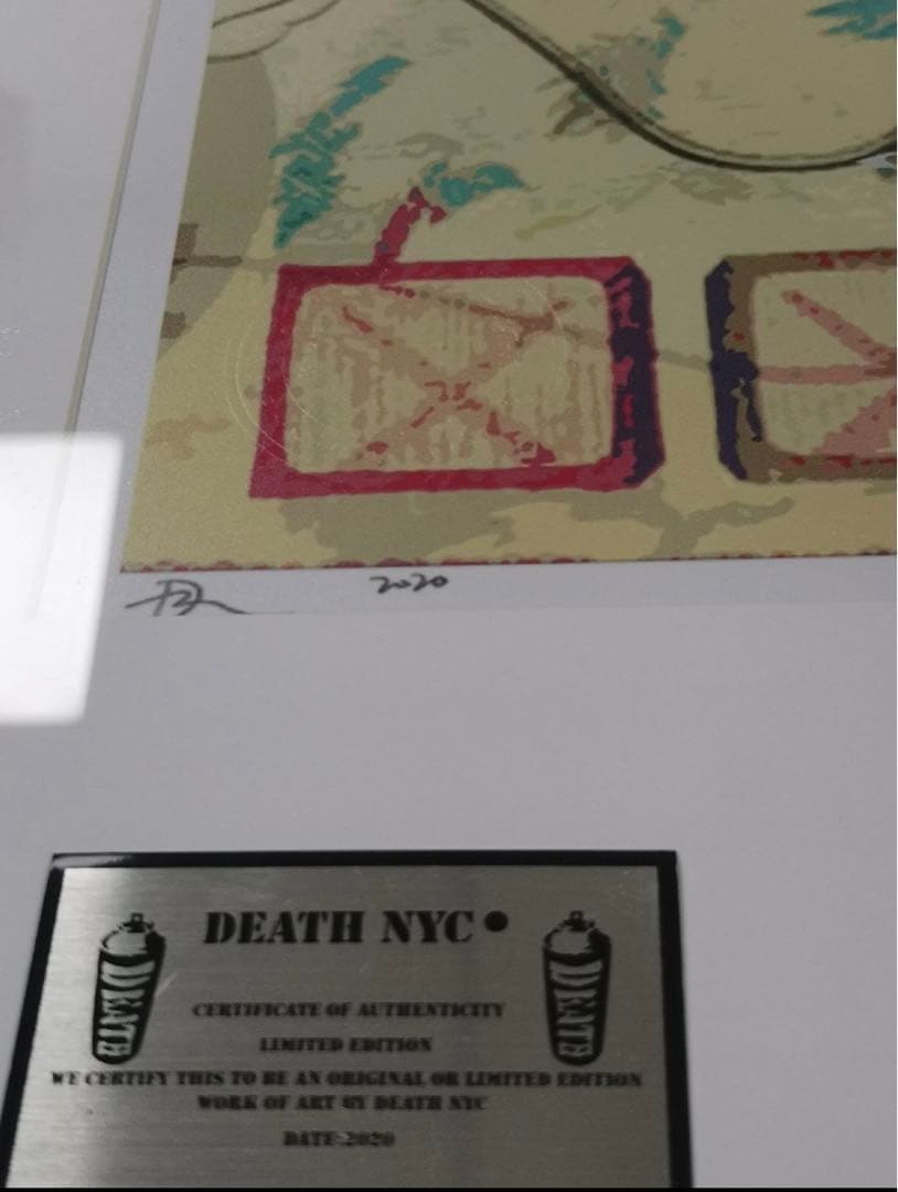 ベアブリック　スヌーピー　Death NYC