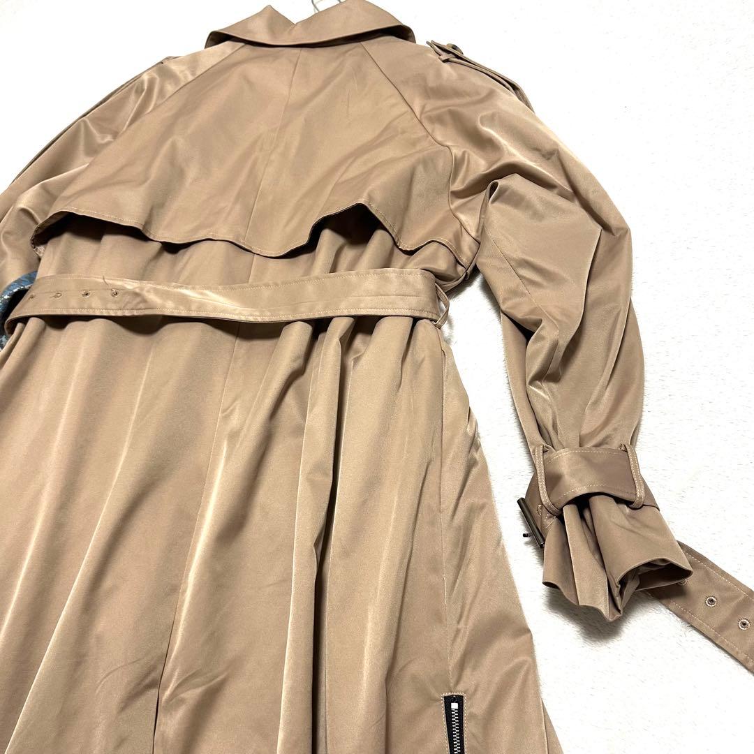 極美品　JnylonStudios × 敦煌　トレンチコート　　ドッキング