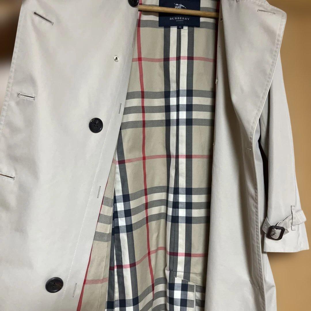 BURBERRY LONDONトレンチコート　ライナー付き　ベージュ　36