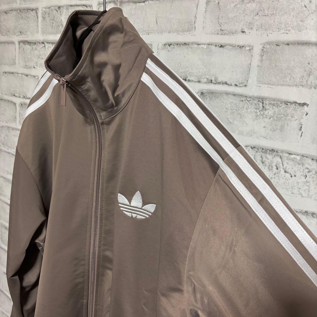 新品XL⭐️adidas スナイデル トラックジャケット モカブラウン×ホワイト