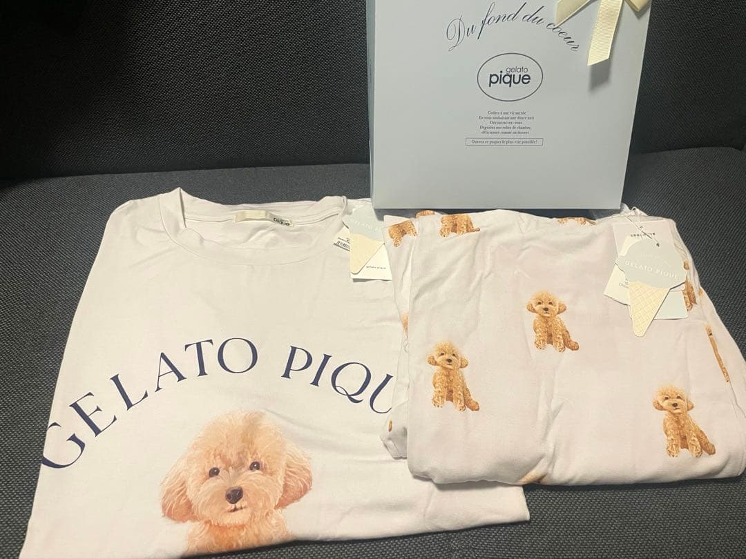 【新品タグ付】gelato pique ジェラートピケ ルームウェア 上下セット