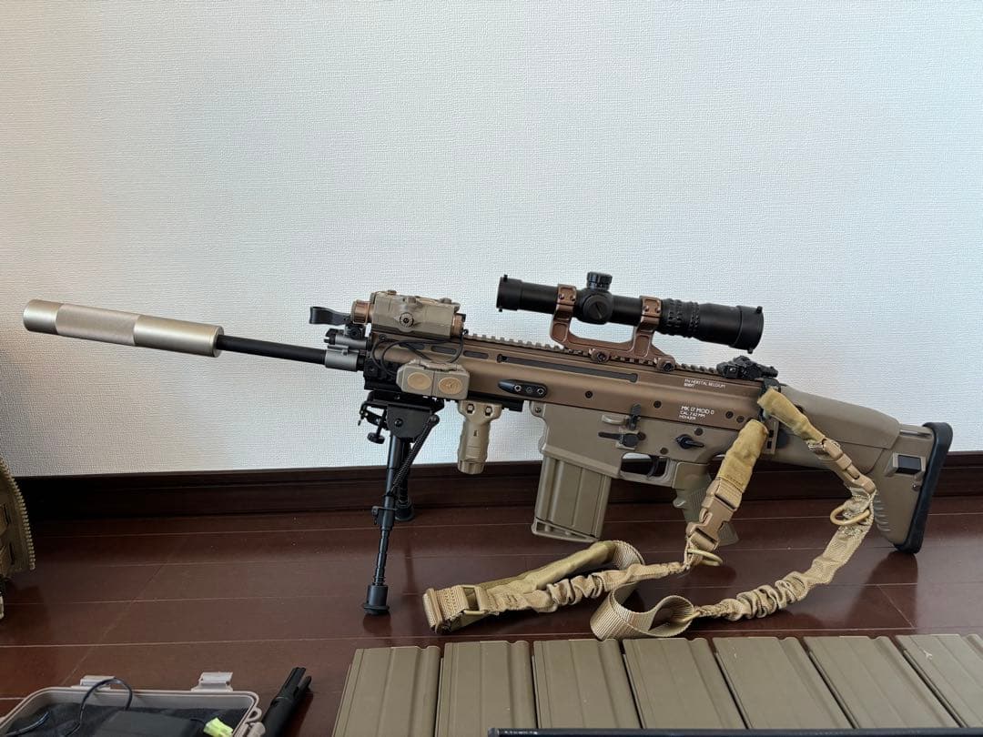 SCAR-H、HK45、タクティカル装備(サバゲー引退セット)