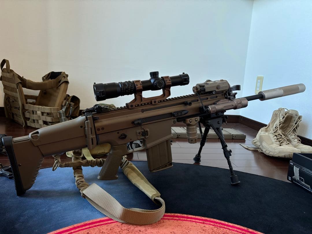 SCAR-H、HK45、タクティカル装備(サバゲー引退セット)