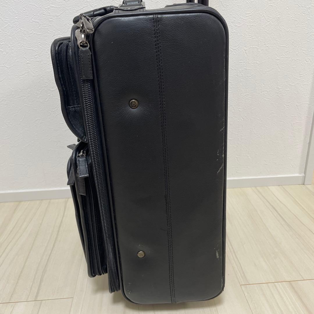 Leonhard Heyden 本革レザードイツ製　キャリーバッグ　ヴィンテージ