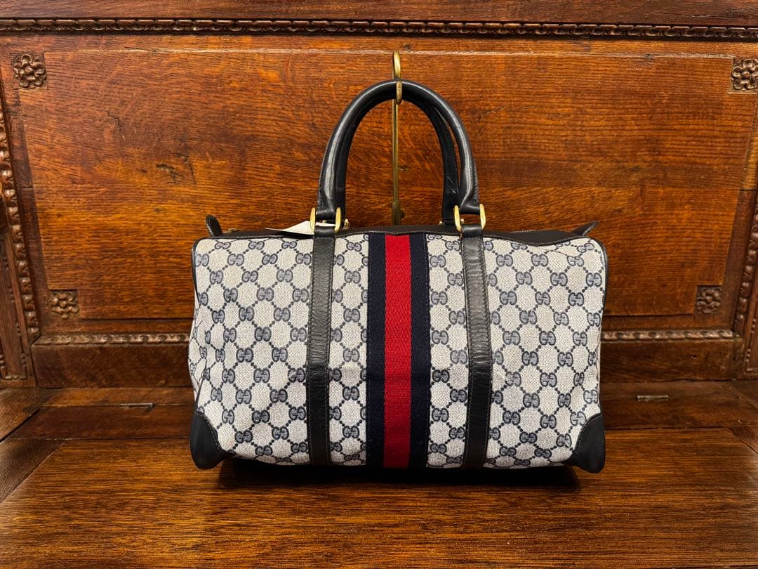 GUCCI オールドグッチ　シェリー　ミニボストン　ハンドバッグ
