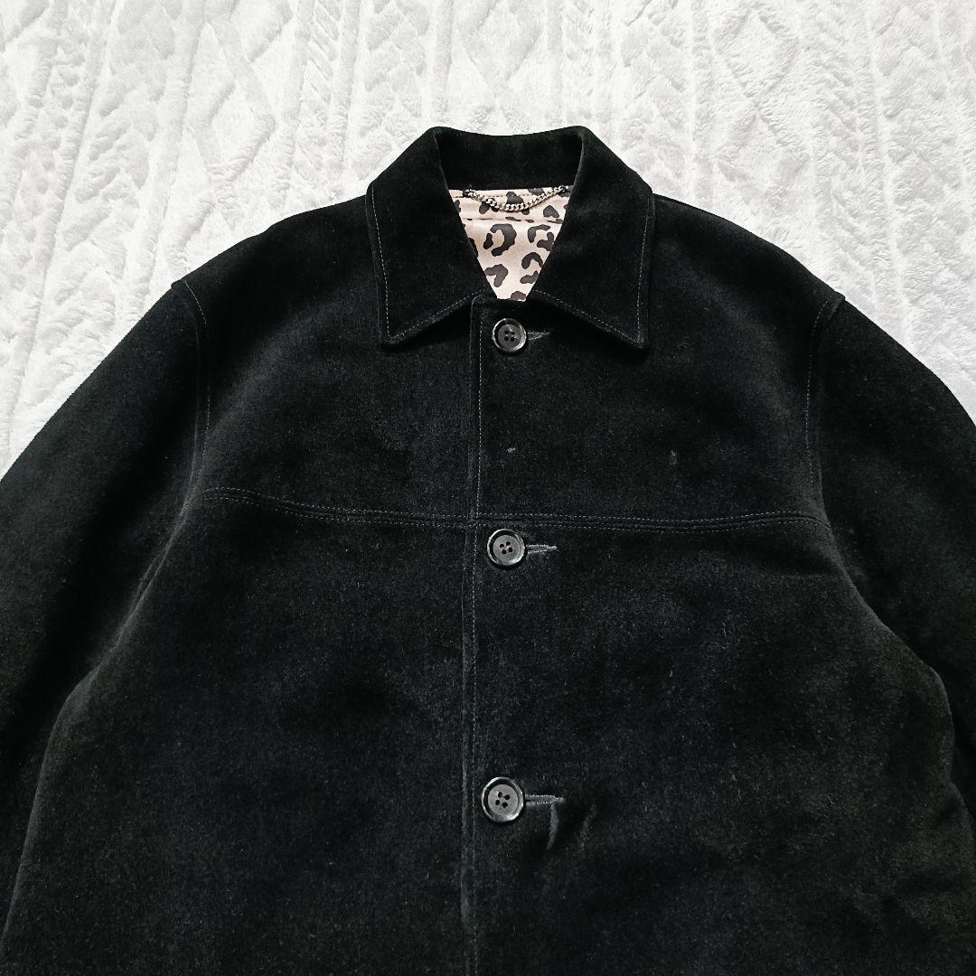 WACKO MARIA SUEDE LEATHER COAT　Sサイズ