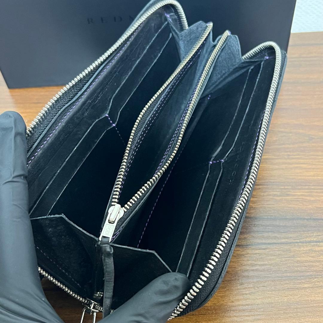 REDMOONミスターレッドムーン　ラウンドファスナー（ジップ）ロングウォレット